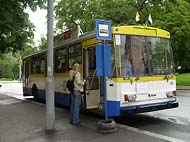 trolejbus pro nvtvnky vozovny